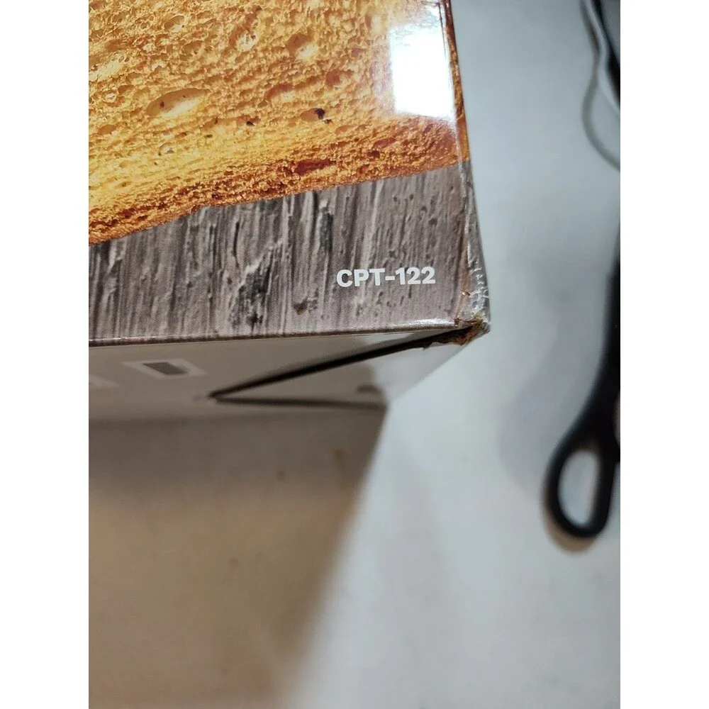 NIB Cuisinart CPT122 Compact 2 Slice Toaster - White (883)